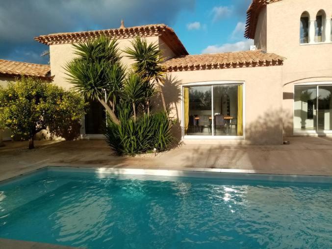Bienvenue A L Hacienda Villa Magalas Eksteriør bilde
