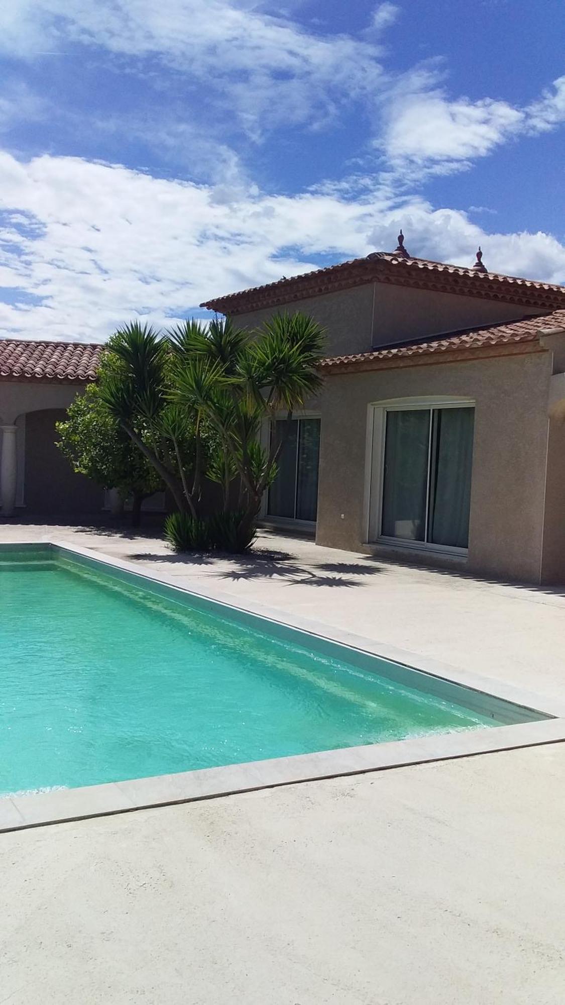 Bienvenue A L Hacienda Villa Magalas Eksteriør bilde